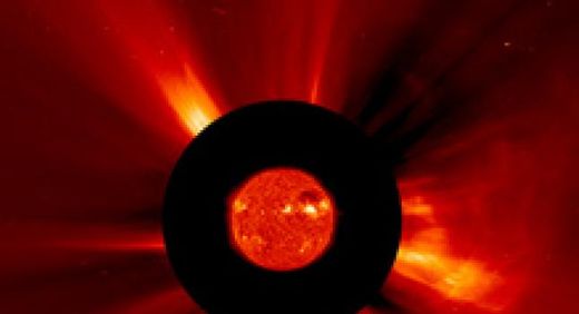 tormenta solar