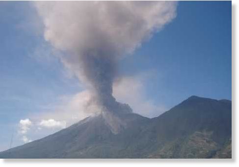 Clic para aumentar Volcán de Fuego