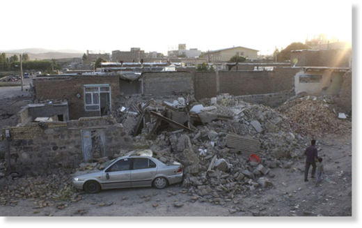 Dos terremotos en Irán
