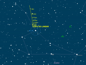 Clic para aumentar Cometas en Noviembre6