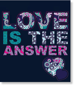 Clic para aumentar El amor es la respuesta