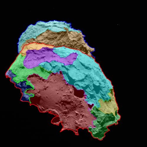 mapa cometa