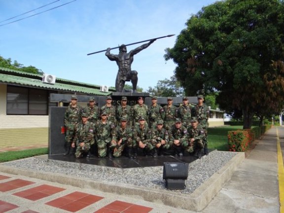 Militares paraguayos Colombia