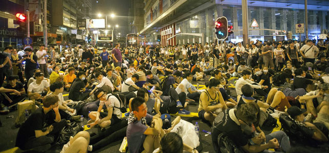protesta Hong kong