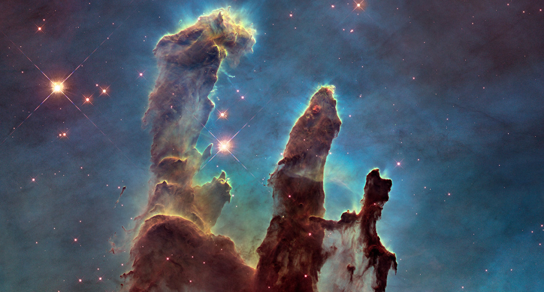 Los Pilares de la Creación by Hubble