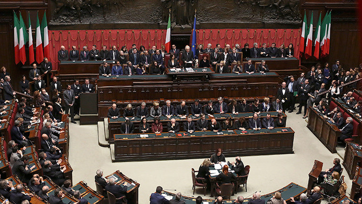 italian parliment parlamento italiano