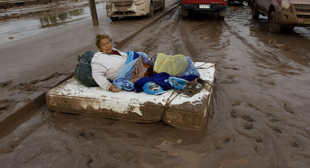inundaciones chile flooding