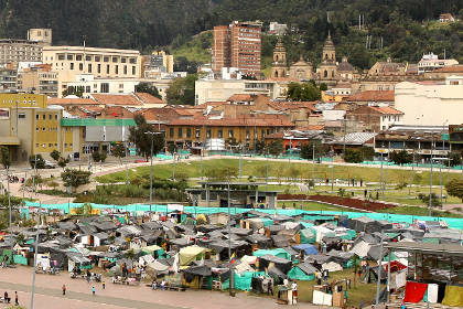 desplazados en Colombia