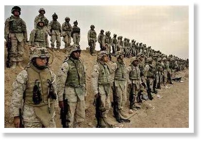 soldados americanos en Irak