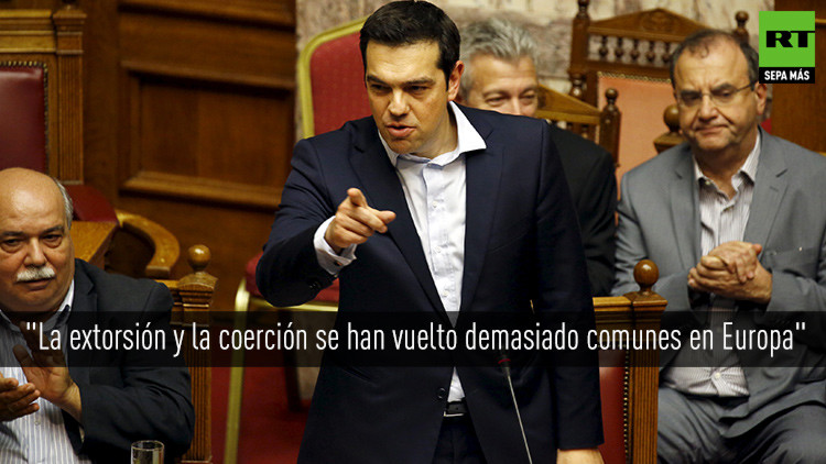 tsipras extorsion europa
