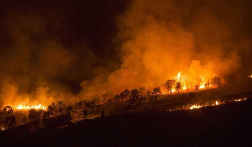 incendio Sierra de Gata