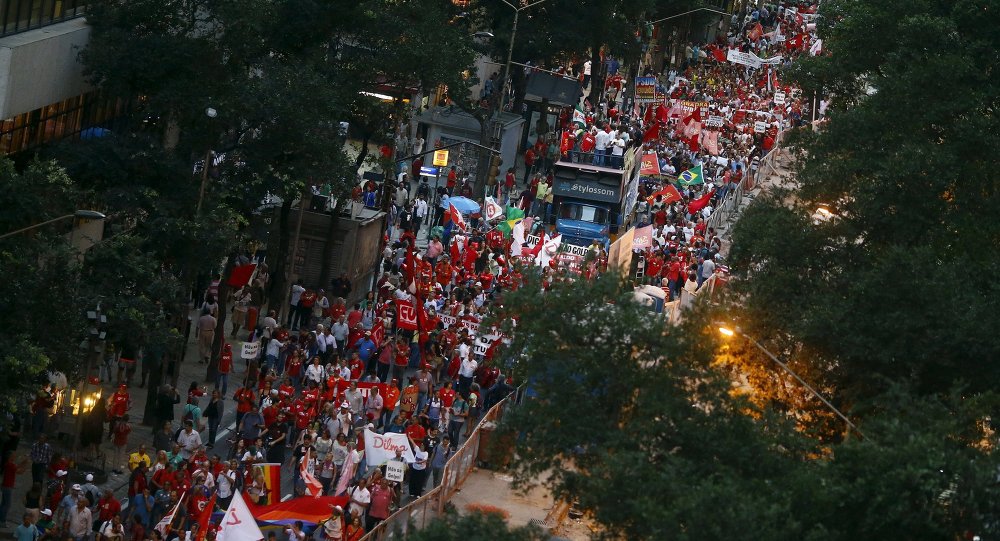 brasil manifestantes protests brazil