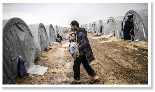 campo de refugiados sirios