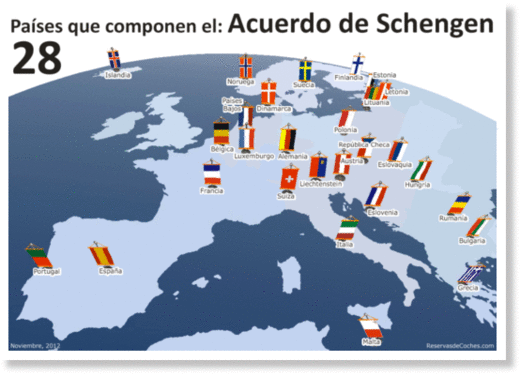 paises Schengen