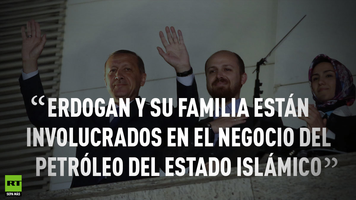 Conexiones familiares de Erdogan con el EI 