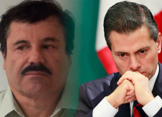 Chapo y Peña Nieto