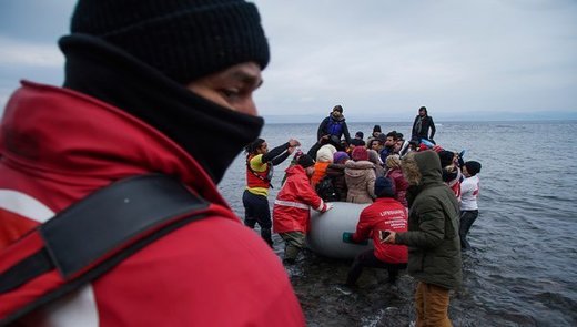 Refugiados mar Egeo Grecia