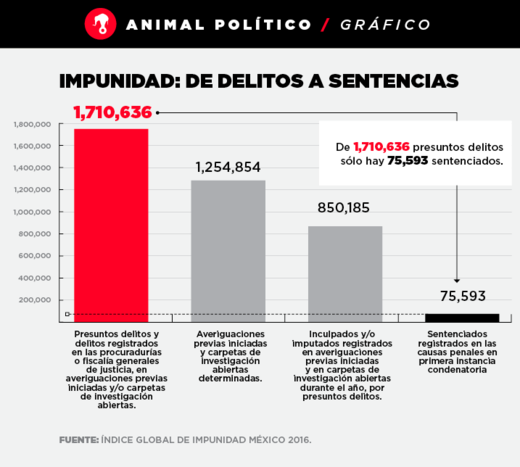 Alta Impunidad En México Menos Del 1 De Los Delitos Son Castigados El Niño De La Sociedad 8892