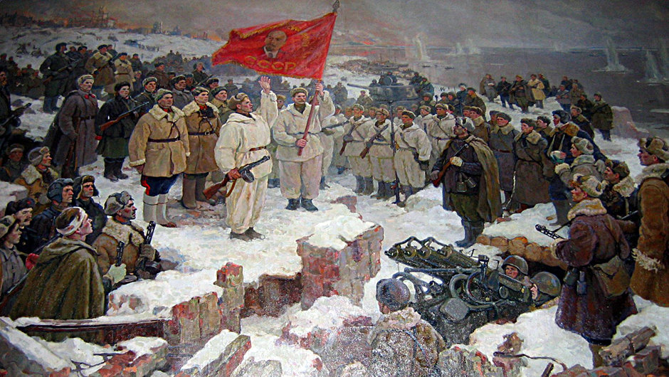 Pintura Juramento de Stalingrado
