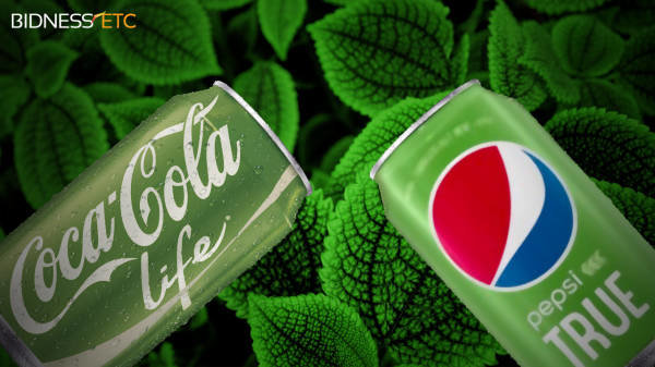 Coca Cola Pepsi stevia