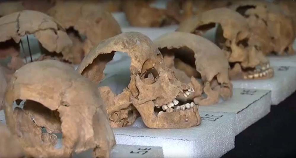 Cráneos Aztecas