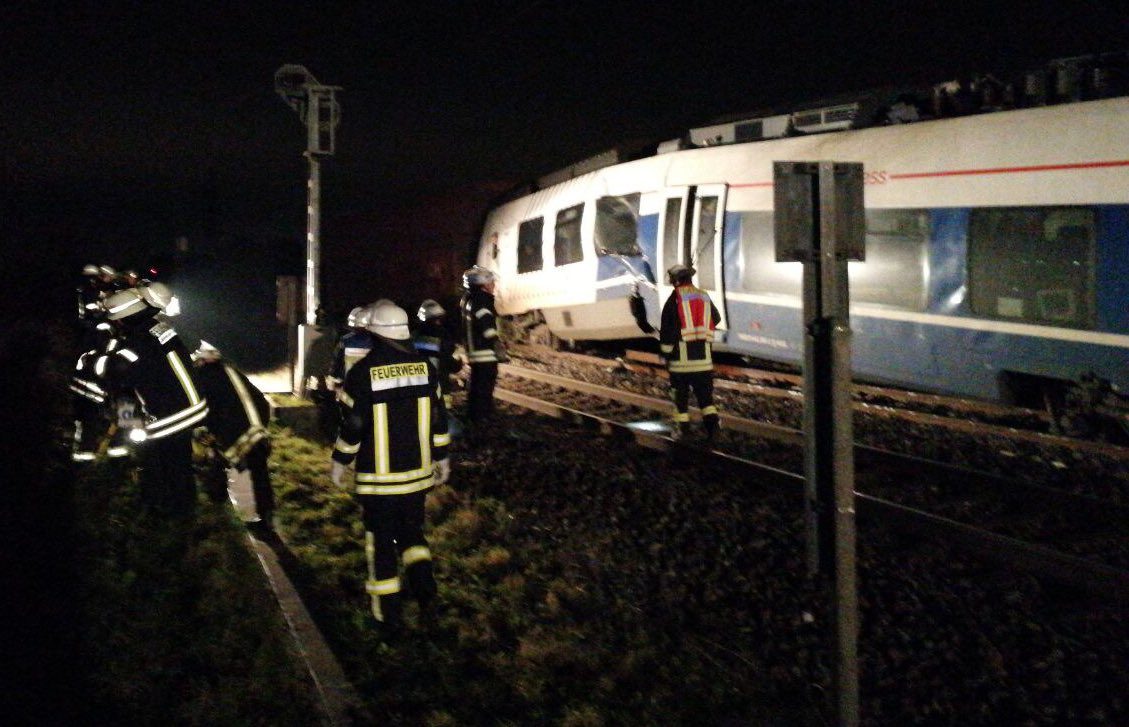 accidente trenes alemania
