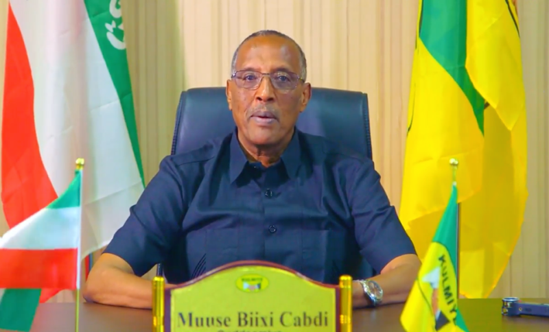Presidente de Somalilandia, Muse Bihi Abdi