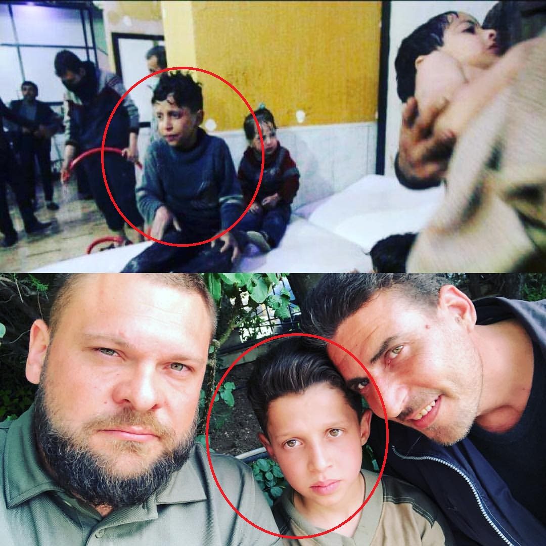 Hassan Diab child chemical attack Douma Syria