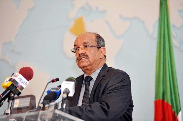 El ministro de Asuntos Exteriores argelino Abdelkader Messahel