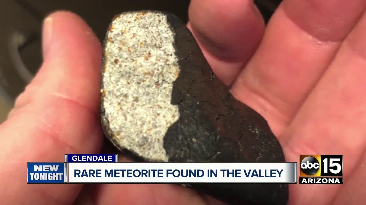 Meteor found in Glendale, AZ