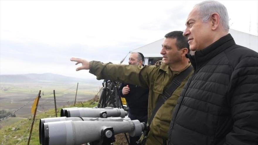 Netanyahu, altos del Golán