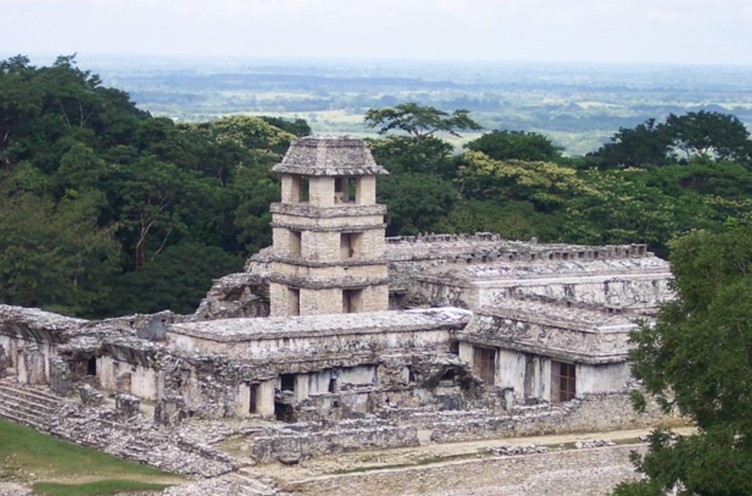 Palacio y Observatorio de Palenque.