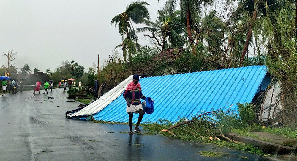 India Gaja cyclone
