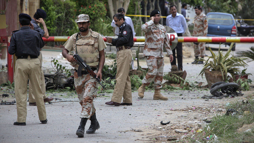 Fuerzas de seguridad, Karachi, Pakistán