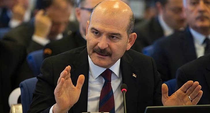 ministro del Interior turco, Suleiman Soylu,