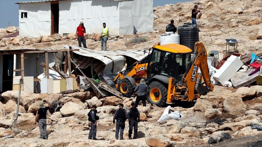 Israel derribó 460 edificios palestinos en Cisjordania en 2018