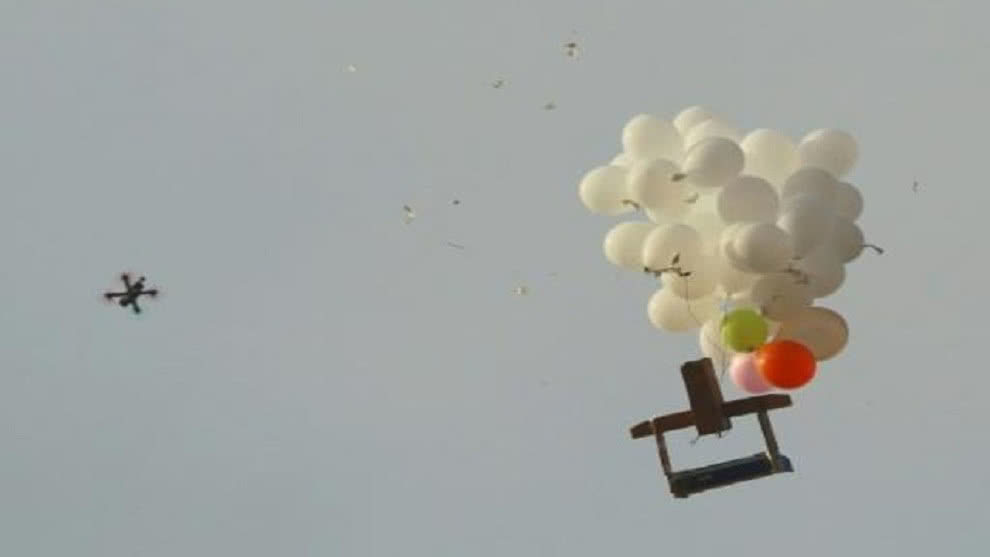 balloon Gaza globo