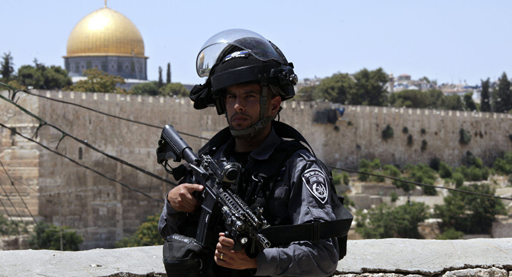 policía israelí Jerusalén Jerusalem police