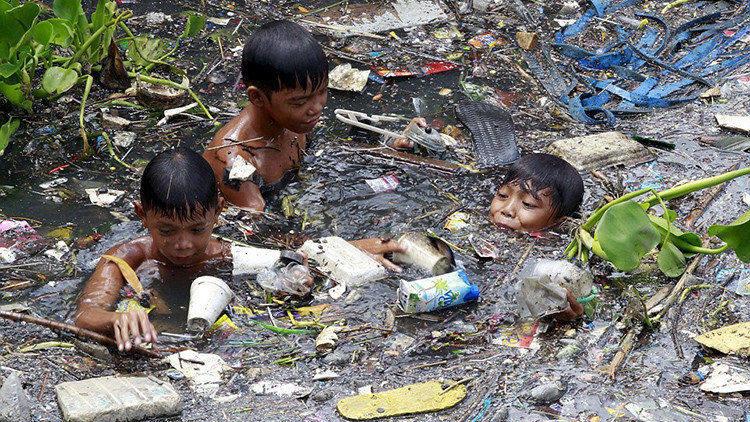 trash basura garbage children niños