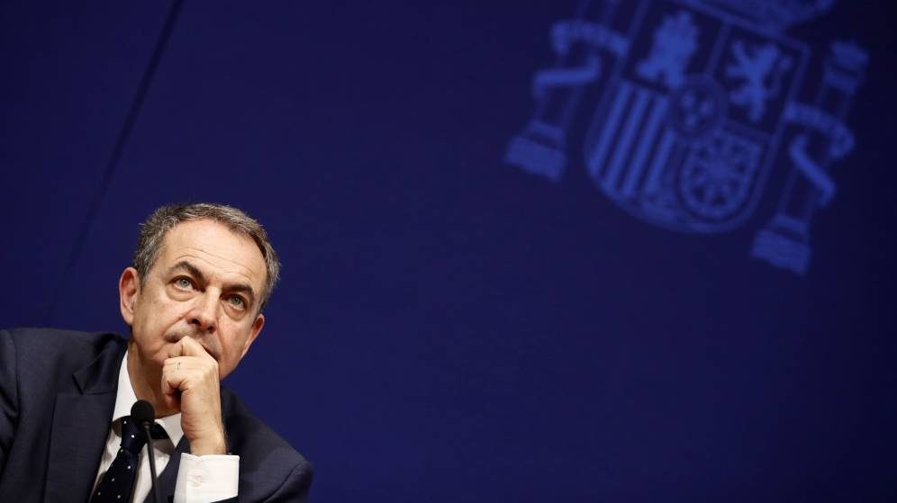 El expresidente del Gobierno José Luis Rodríguez Zapatero,ETA