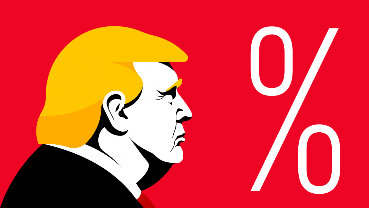 Trump percentage