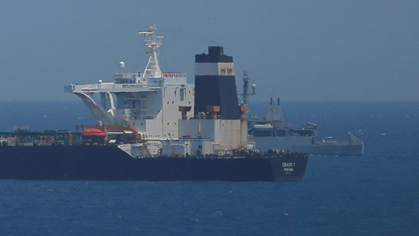 gibraltar oil tanker