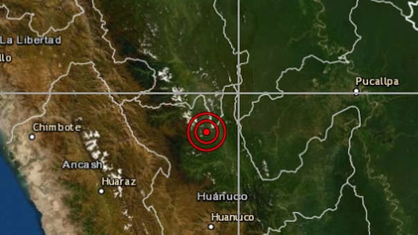 El sismo se registró a las 05.10 de la mañana.