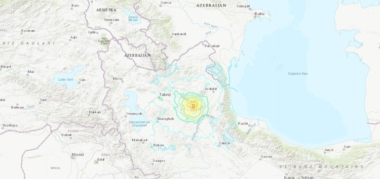 Un terremoto en el noroeste de Irán ha dejado al menos cinco muertos y más de 120 heridos