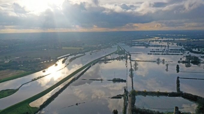 Swathes of Yorkshire and Lincolnshire was under water for days