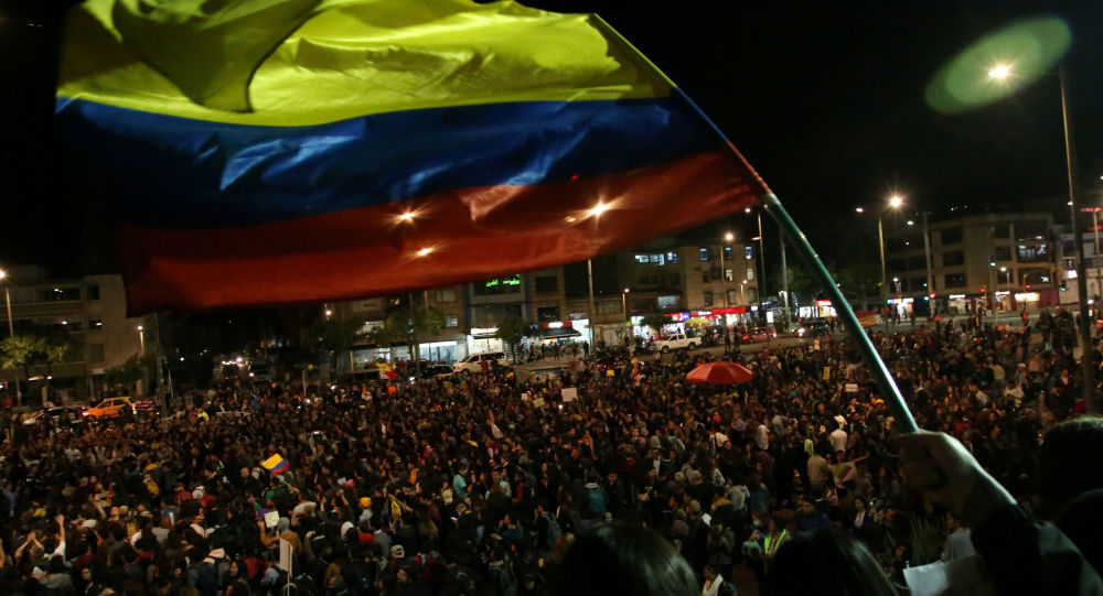 Protests colombia