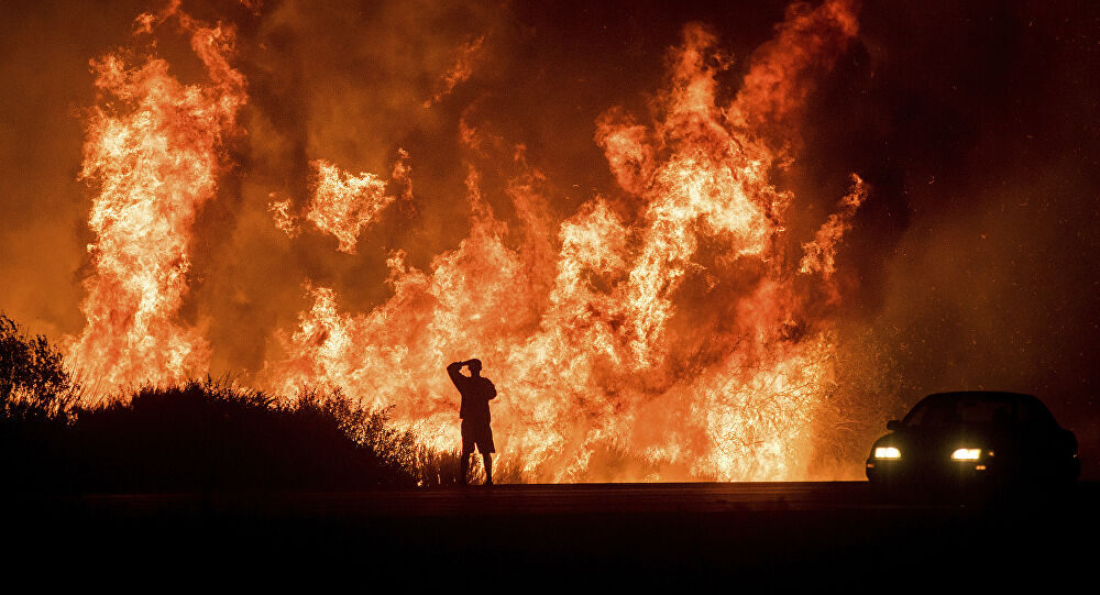 Incendio california
