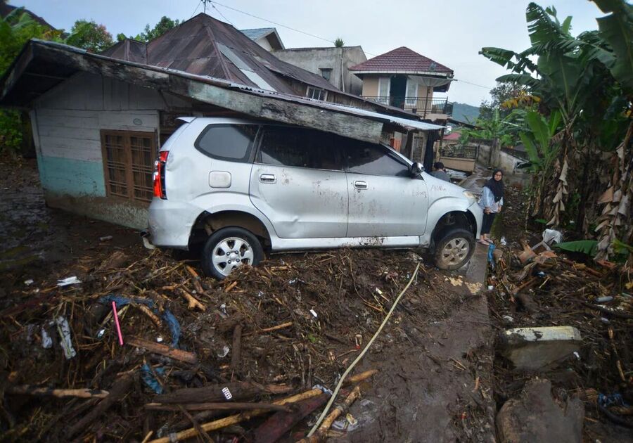 inundaciones en Indonesia.