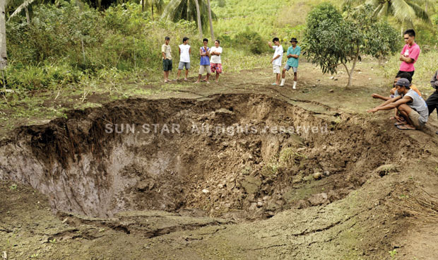 Cráter en Filipinas