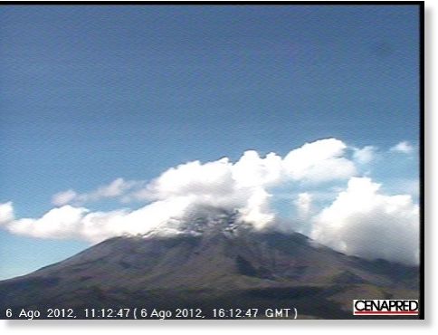 volcán Popocatépetl 